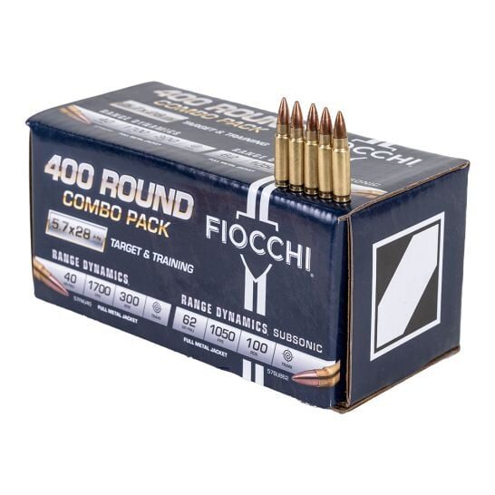 51655158061_121624_4 Fiocchi 5.7x28mm Combo Pack, 400rds - 57COMSUB - Image 1